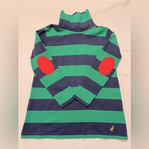 The Beaufort Bonnet Company Tenley Tunic in Nantucket Navy and Kelly Green